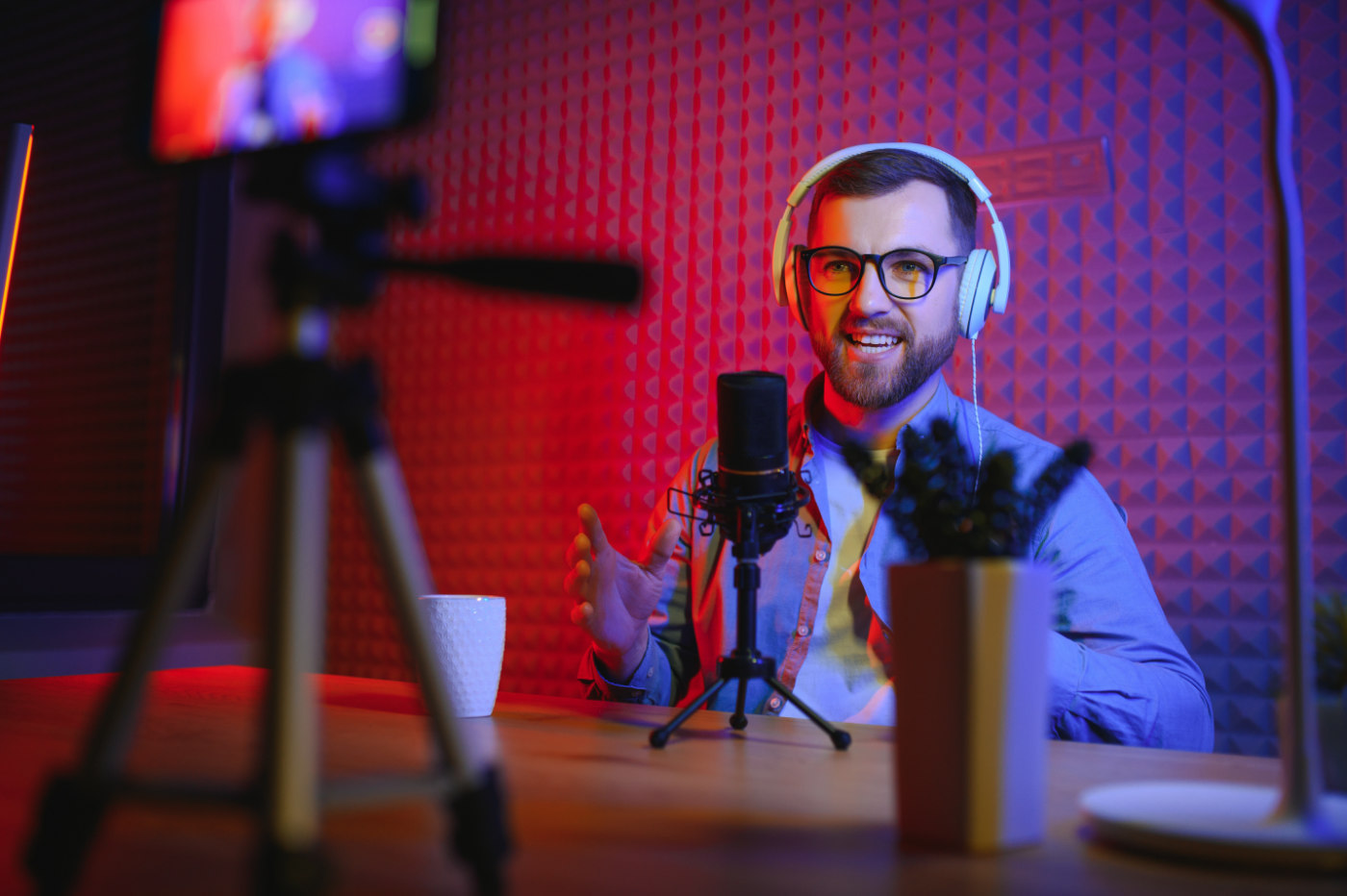 Studio de podcast