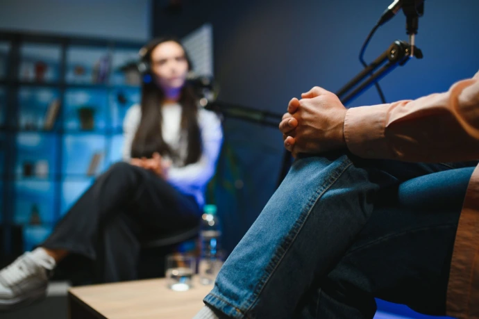 Enregistrement de podcast